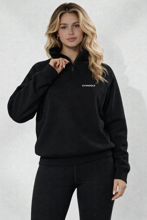 365 Raglan Sleeve Fleece Funnel