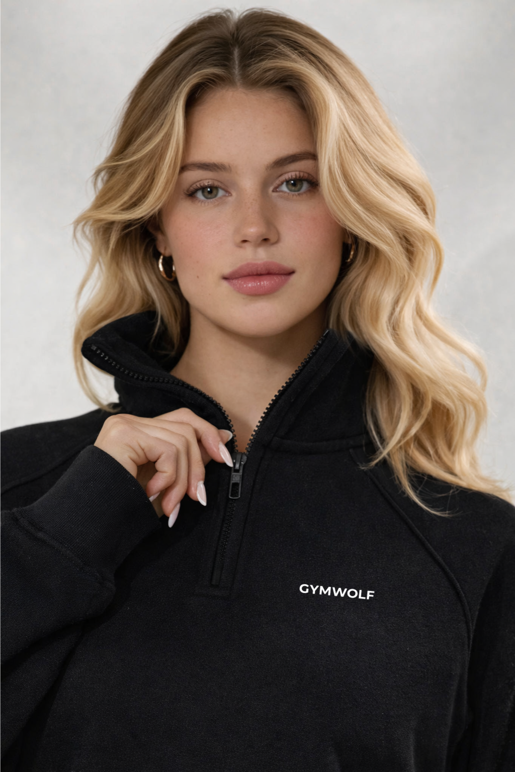 365 Raglan Sleeve Fleece Funnel