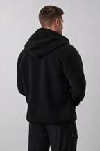 Linear Full Zip Borg Jacket